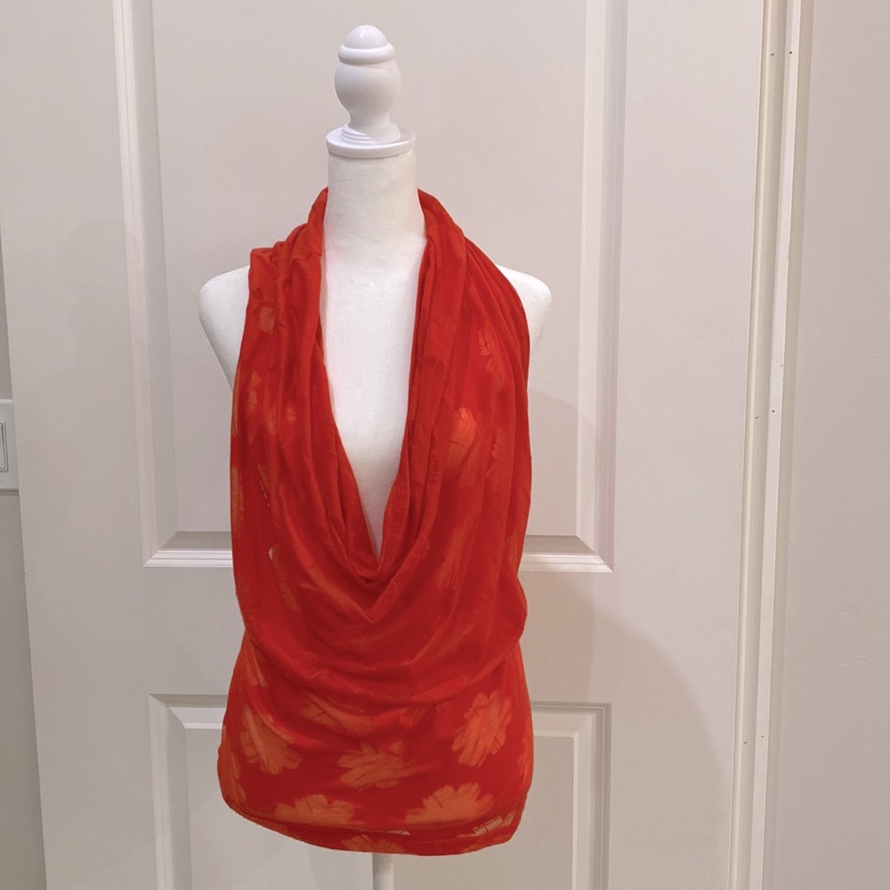 Beautiful Low Cut Tunic Blouse